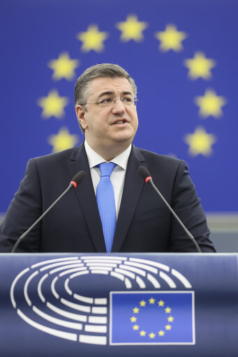 Fotografija 2: EP Plenary session - The importance of trans-European transport infrastructure in times of stalling economic growth and major threats to Europe’s security
