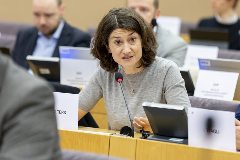 Nuotrauka 9: ECON - Structured Dialogue with Teresa Ribera, Executive Vice-President of the European Commission for a Clean, Just and Competitive Transition