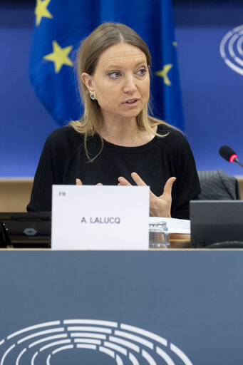 Nuotrauka 17: ECON - Structured Dialogue with Teresa Ribera, Executive Vice-President of the European Commission for a Clean, Just and Competitive Transition