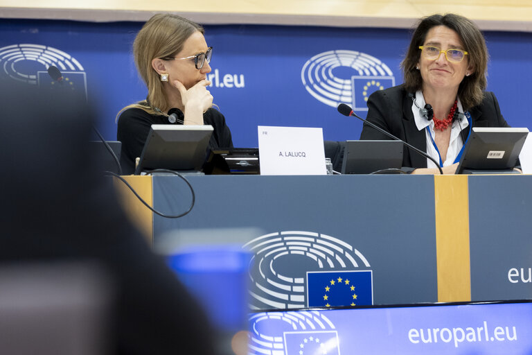 Nuotrauka 10: ECON - Structured Dialogue with Teresa Ribera, Executive Vice-President of the European Commission for a Clean, Just and Competitive Transition
