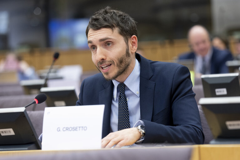 Foto 1: ECON - Update on the digital euro - Exchange of views with Piero Cipollone, Member of the Executive Board of the European Central Bank