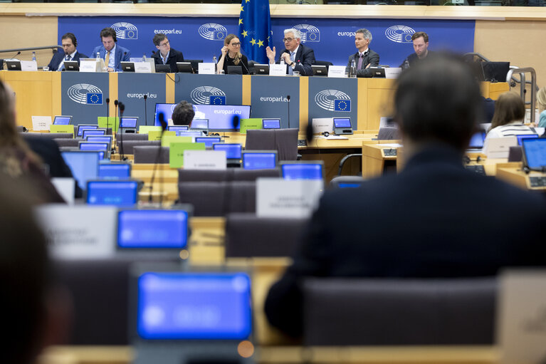 Foto 3: ECON - Update on the digital euro - Exchange of views with Piero Cipollone, Member of the Executive Board of the European Central Bank