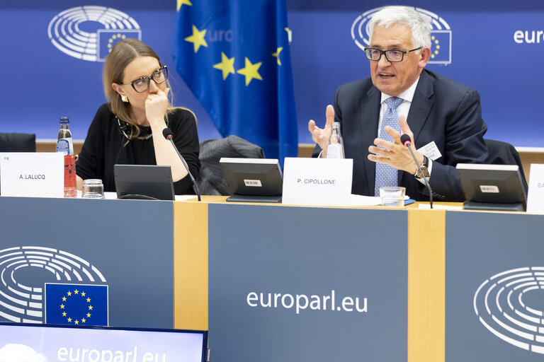 Foto 8: ECON - Update on the digital euro - Exchange of views with Piero Cipollone, Member of the Executive Board of the European Central Bank
