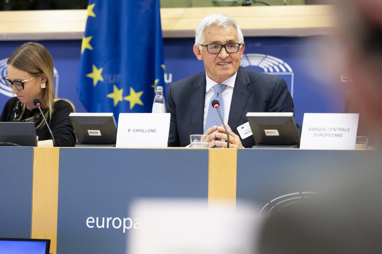 Foto 11: ECON - Update on the digital euro - Exchange of views with Piero Cipollone, Member of the Executive Board of the European Central Bank