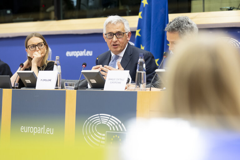 Foto 14: ECON - Update on the digital euro - Exchange of views with Piero Cipollone, Member of the Executive Board of the European Central Bank