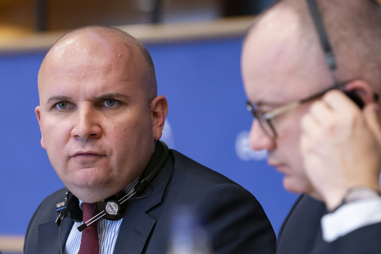 Fotografija 1: JURI - Exchange of views on the priorities of the Polish Presidency with the Minister of Justice Adam Bodnar