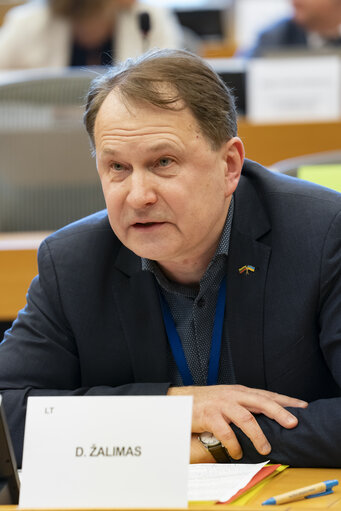 Fotografija 5: JURI - Exchange of views on the priorities of the Polish Presidency with the Minister of Justice Adam Bodnar