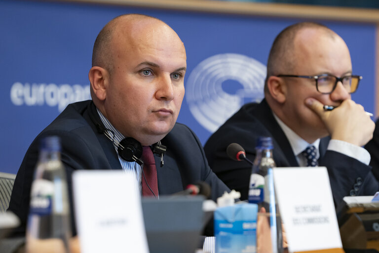 Fotografija 4: JURI - Exchange of views on the priorities of the Polish Presidency with the Minister of Justice Adam Bodnar