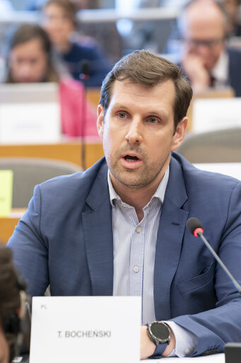 Fotografija 7: JURI - Exchange of views on the priorities of the Polish Presidency with the Minister of Justice Adam Bodnar