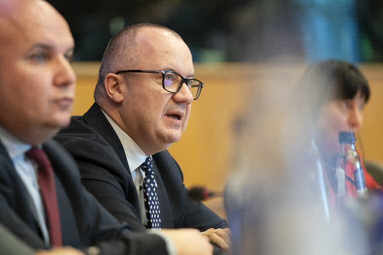 Fotografija 15: JURI - Exchange of views on the priorities of the Polish Presidency with the Minister of Justice Adam Bodnar