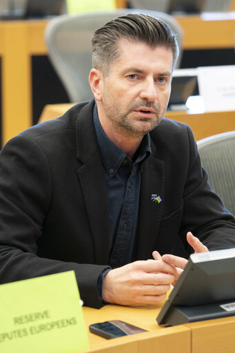 Fotografija 9: JURI - Exchange of views on the priorities of the Polish Presidency with the Minister of Justice Adam Bodnar
