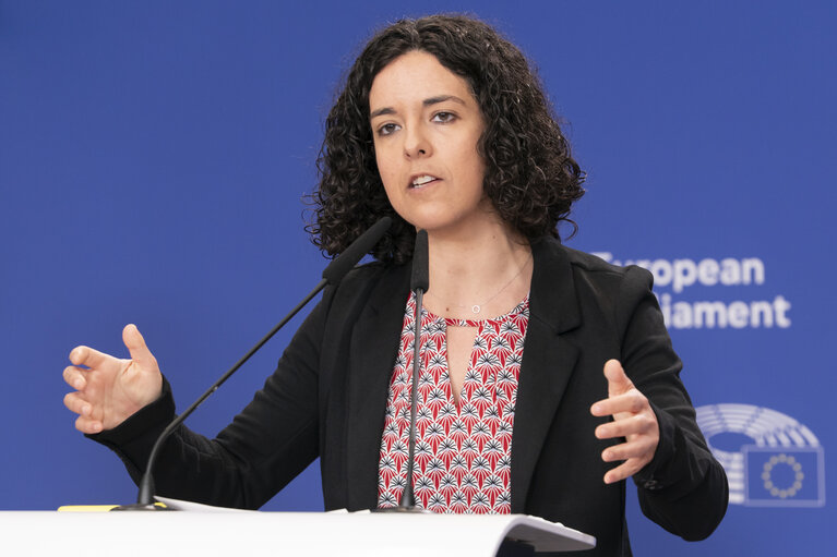 Press conference on The Left response to Trump's Trade War