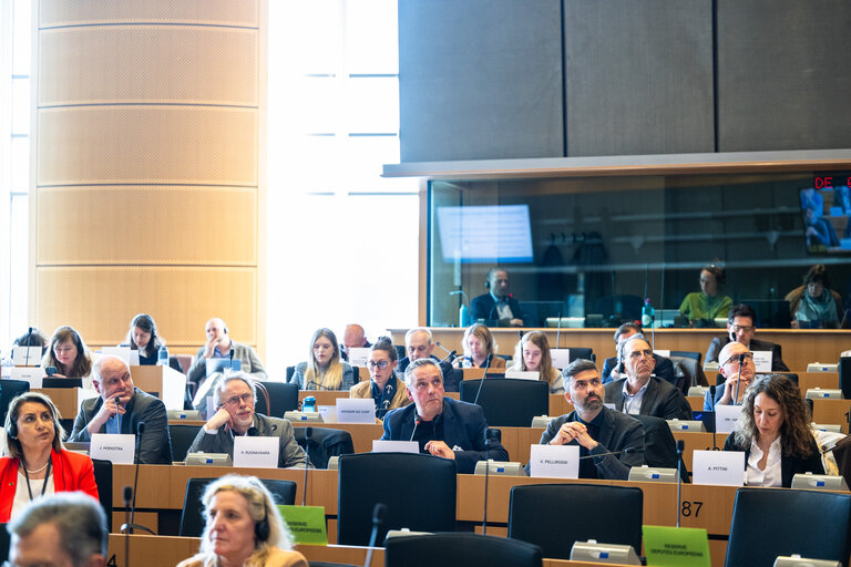 Photo 37: EMPL HOUS Interparliamentary Committee Meeting -  Affordable Housing for al : Policy Approaches and Best Practice Cases in the Member States – sharing success stories and considering new strategies
