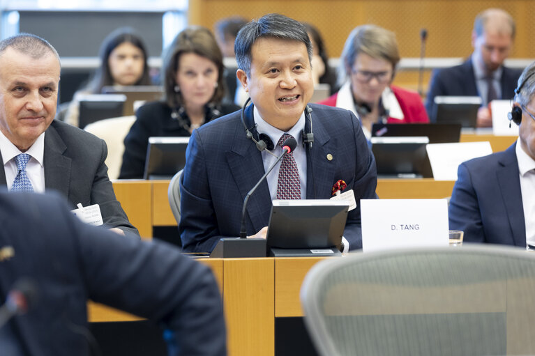 Fotó 6: JURI - Exchange of views with the Director General of the World Intellectual Property Organisation Daren Tang