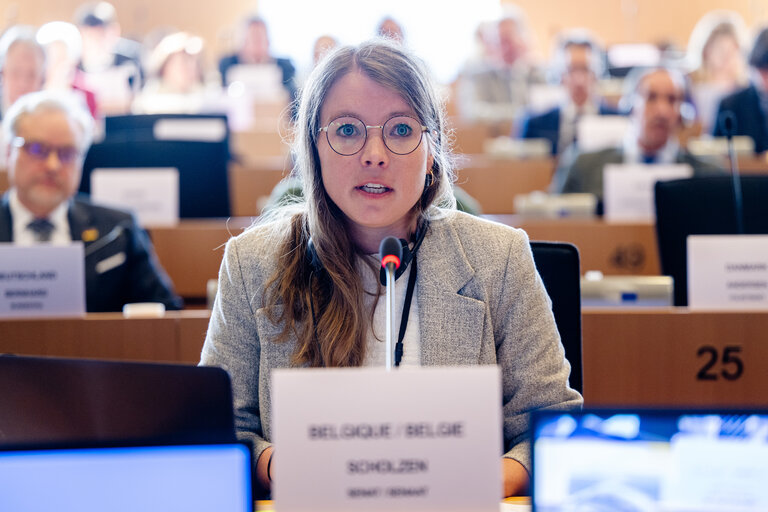 Photo 10: EMPL HOUS Interparliamentary Committee Meeting -  Affordable Housing for al : Policy Approaches and Best Practice Cases in the Member States – sharing success stories and considering new strategies