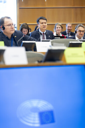 Fotó 4: JURI - Exchange of views with the Director General of the World Intellectual Property Organisation Daren Tang