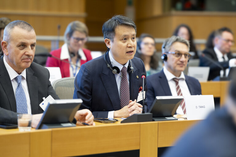 Fotó 5: JURI - Exchange of views with the Director General of the World Intellectual Property Organisation Daren Tang