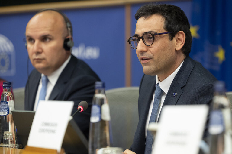 Fotó 18: JURI committee meeting - Exchange of views with Executive Vice-President for Prosperity and Industrial Strategy, Stéphane SEJOURNÉ