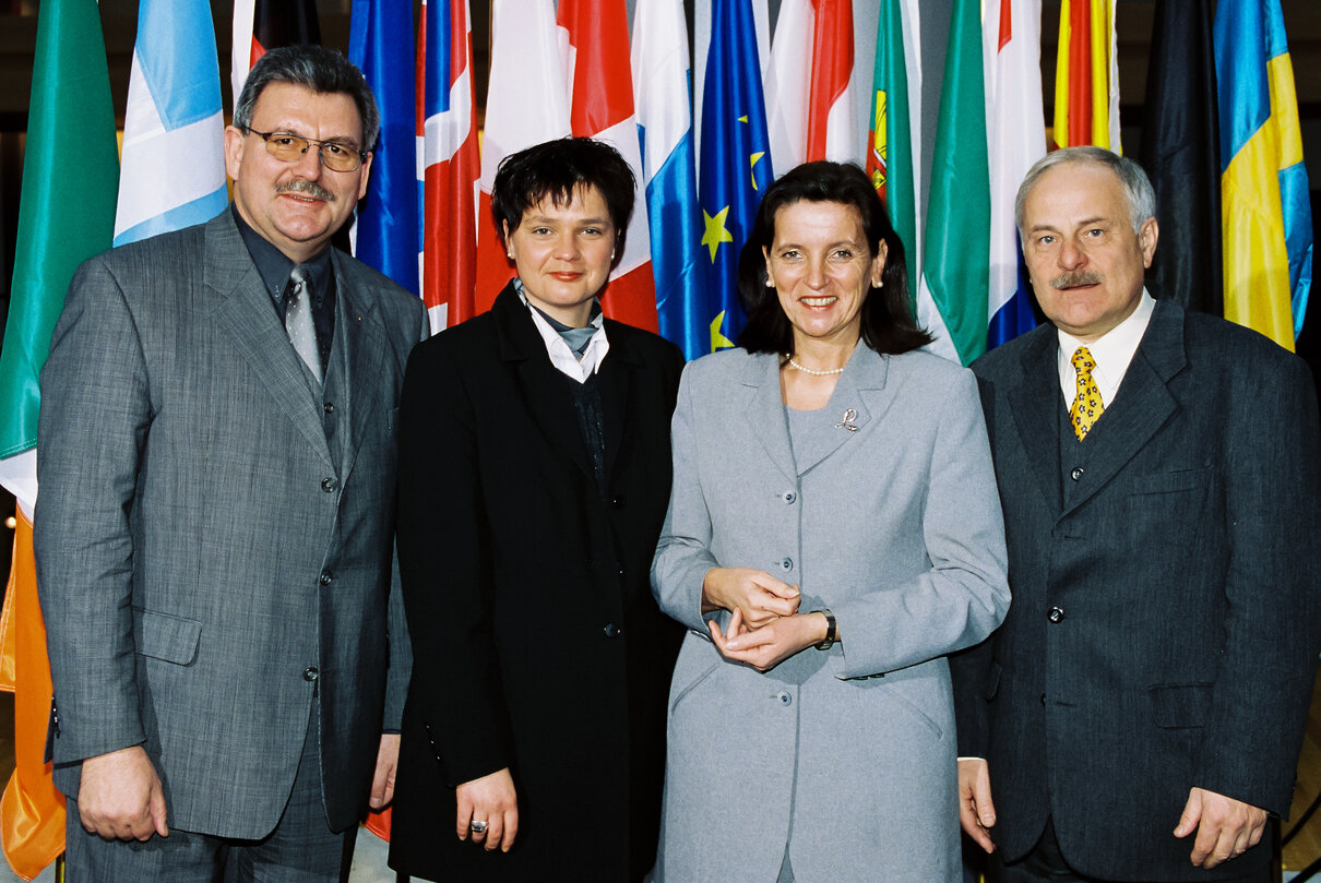 German EPP members in the EP in Strasbourg