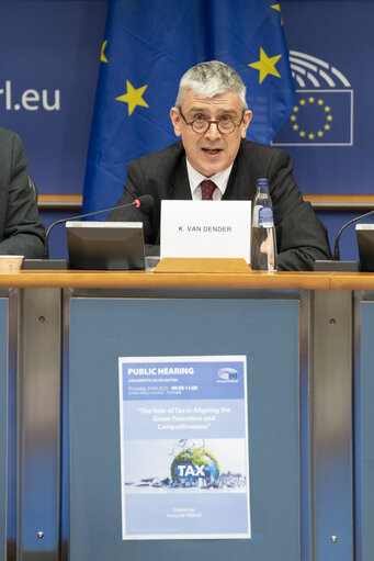 FISC - Public hearing on ' The Role of Tax in Aligning the Green Transition and Competitiveness '