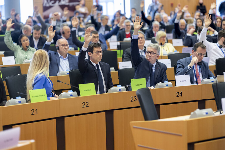 ITRE committee: Vote on European Defence Indusry Programme (EDIP) and on Gas storage-securing gas supplies ahead of winter