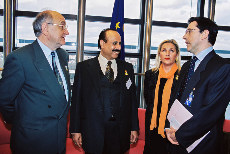 Visit of Sheik SALEM AL SABAH of Koweit