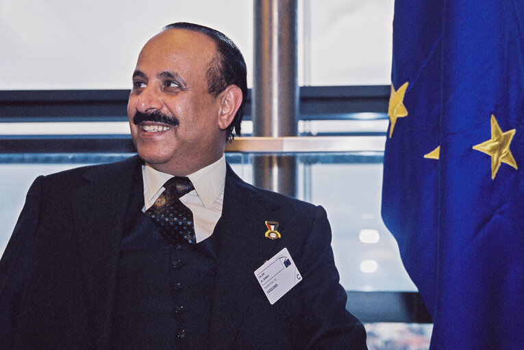 Visit of Sheik SALEM AL SABAH of Koweit