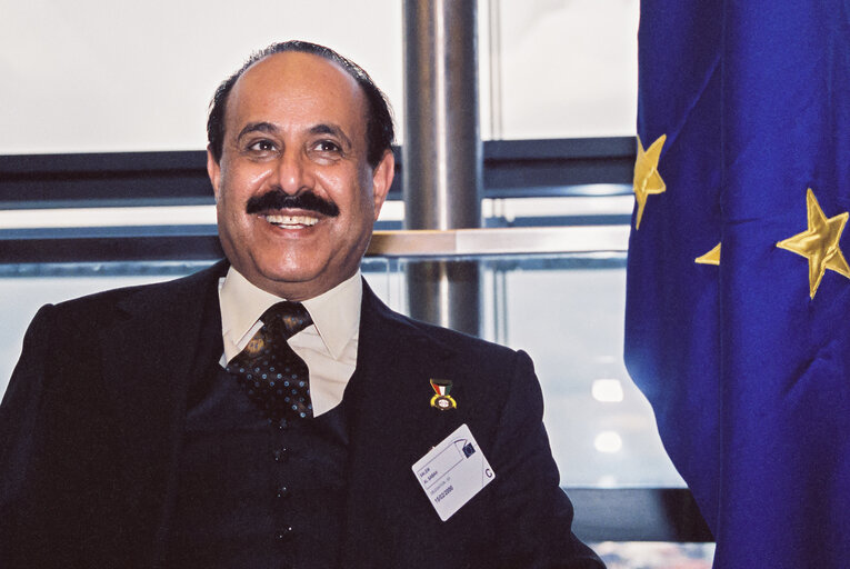 Visit of Sheik SALEM AL SABAH of Koweit