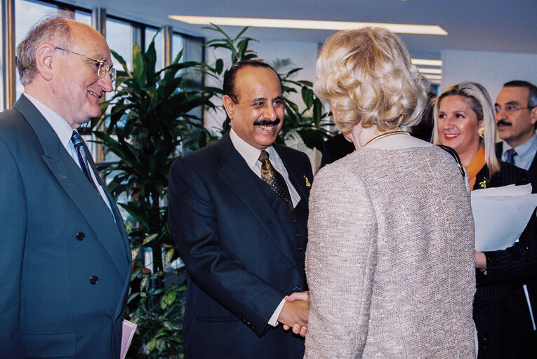 Visit of Sheik SALEM AL SABAH of Koweit