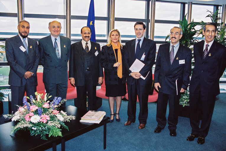 Visit of Sheik SALEM AL SABAH of Koweit