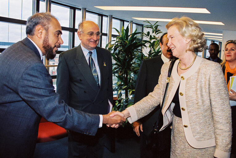 Visit of Sheik SALEM AL SABAH of Koweit