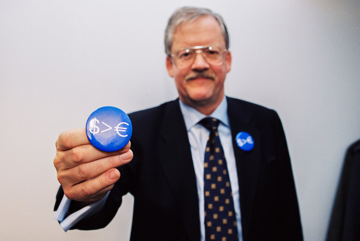 Roger HELMER in the EP in Strasbourg