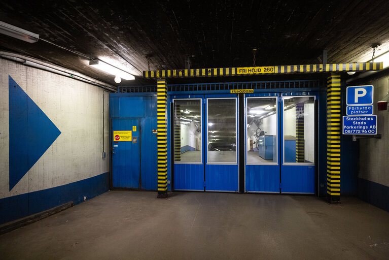 Visit with the Swedish Civil Contingencies Agency to a Civil Bomb Shelter as a part of the European Union’s “Preparedness Union Strategy”