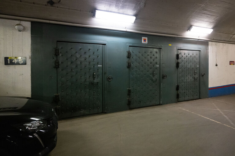 Visit with the Swedish Civil Contingencies Agency to a Civil Bomb Shelter as a part of the European Union’s “Preparedness Union Strategy”