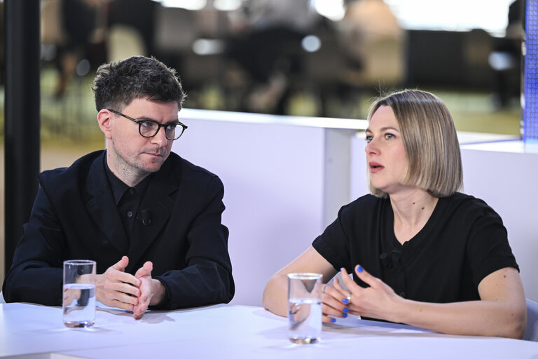 Valokuva 23: LUX Audience Award 2025 - Exchanges among film representatives by Euronews