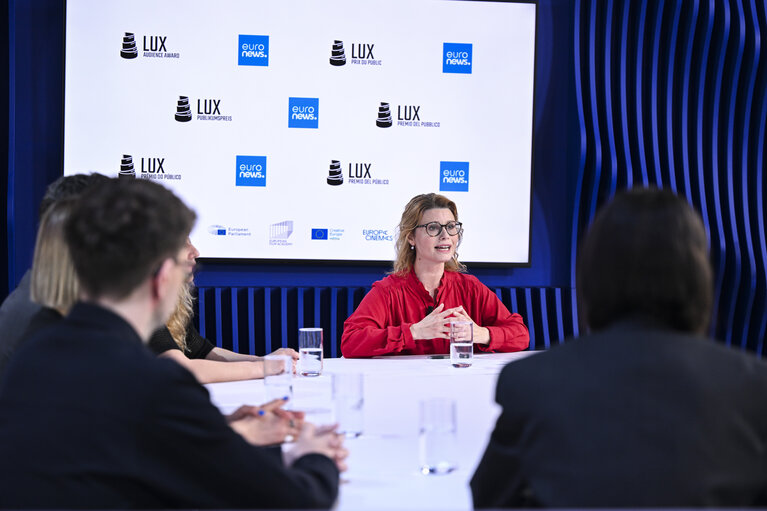 Valokuva 22: LUX Audience Award 2025 - Exchanges among film representatives by Euronews