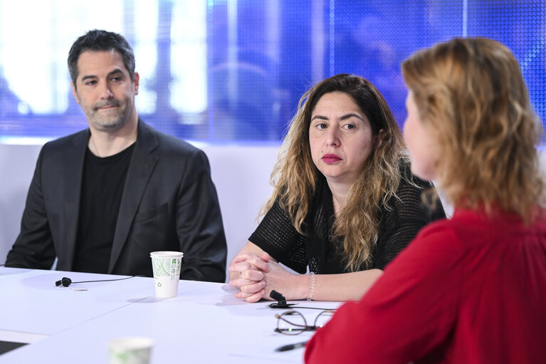 Valokuva 31: LUX Audience Award 2025 - Exchanges among film representatives by Euronews