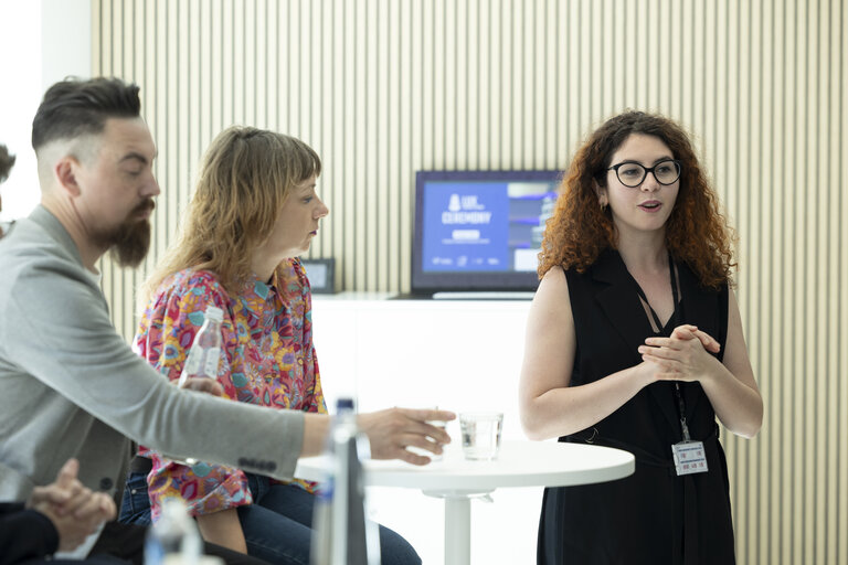 Foto 44: LUX Audience Award 2025 - Meeting with film representatives and content creators