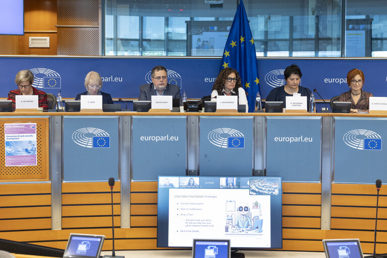 Foto 25: STOA Workshop - Generative AI and scientific development