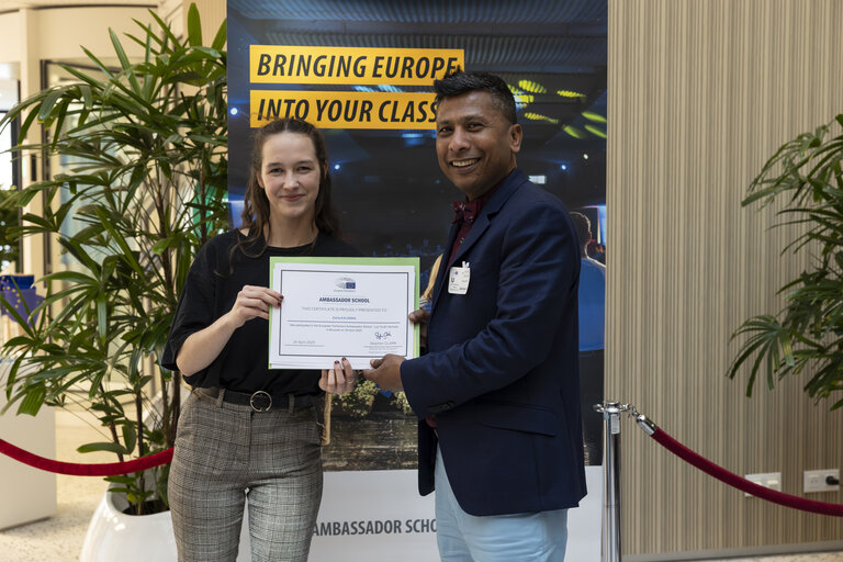 Photo 12 : LUX Audience Award 2025 - Youth Seminar with European Parliament Ambassador School teachers and students
