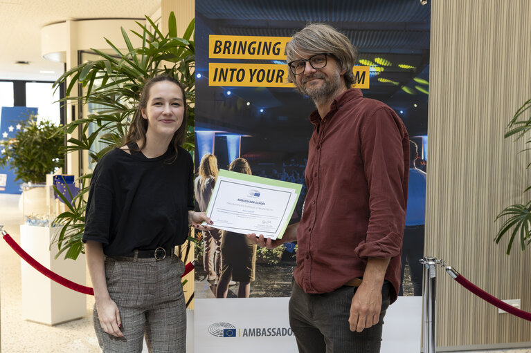 Photo 27 : LUX Audience Award 2025 - Youth Seminar with European Parliament Ambassador School teachers and students