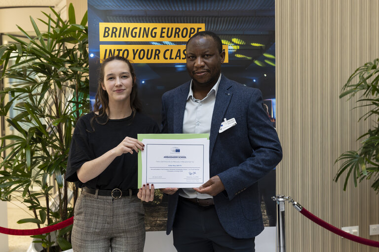 Photo 17 : LUX Audience Award 2025 - Youth Seminar with European Parliament Ambassador School teachers and students