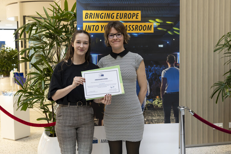 Photo 22 : LUX Audience Award 2025 - Youth Seminar with European Parliament Ambassador School teachers and students