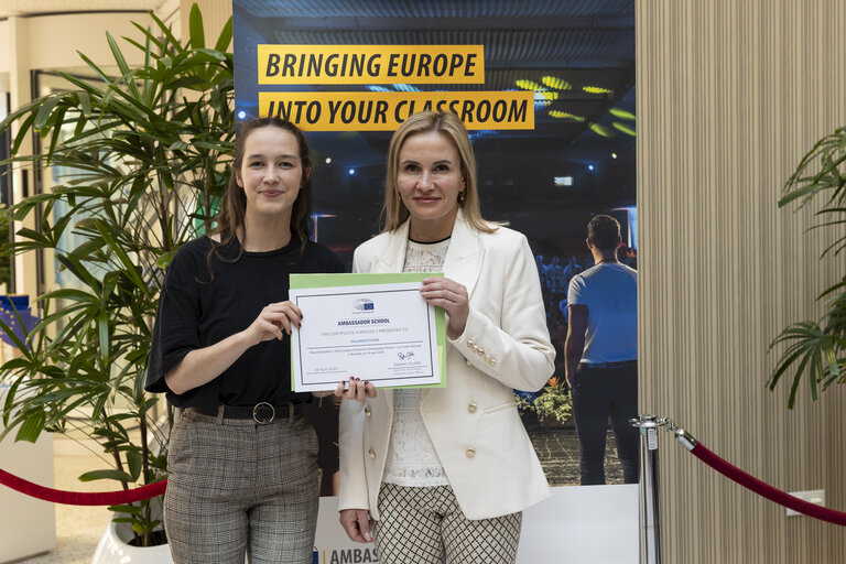 Photo 14 : LUX Audience Award 2025 - Youth Seminar with European Parliament Ambassador School teachers and students