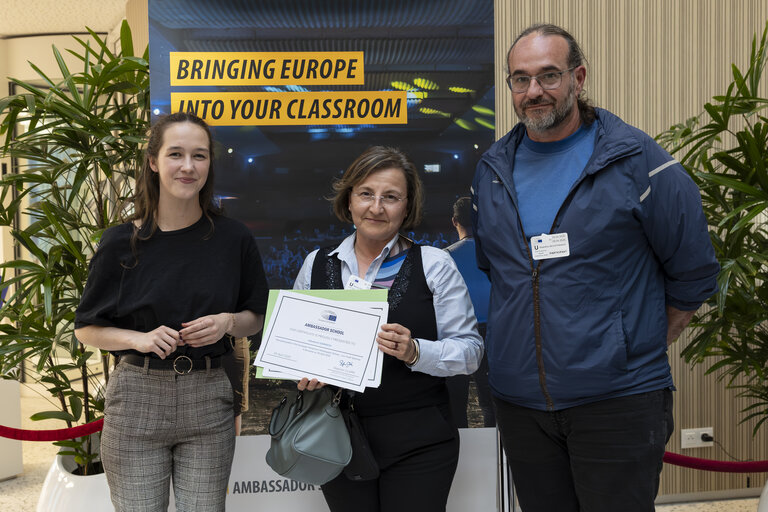 Photo 16 : LUX Audience Award 2025 - Youth Seminar with European Parliament Ambassador School teachers and students