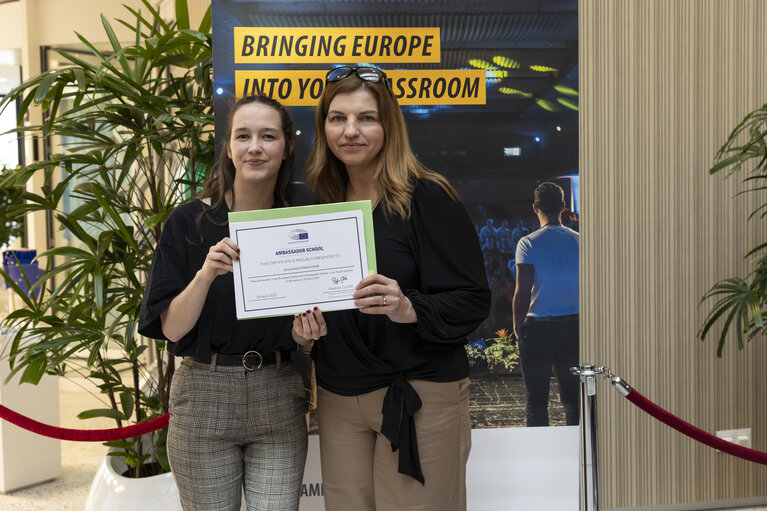 Photo 13 : LUX Audience Award 2025 - Youth Seminar with European Parliament Ambassador School teachers and students