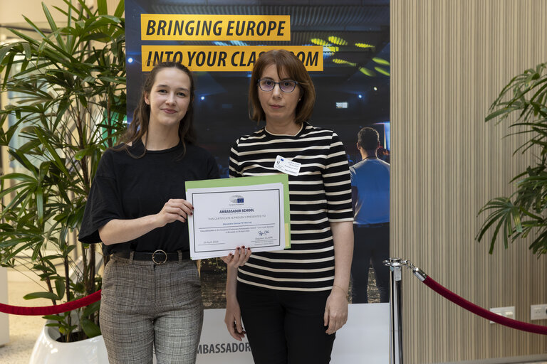 LUX Audience Award 2025 - Youth Seminar with European Parliament Ambassador School teachers and students