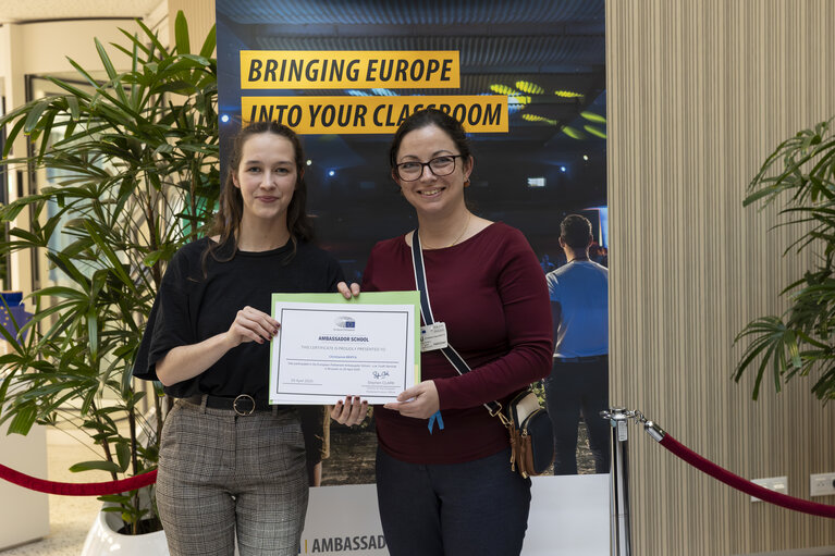 LUX Audience Award 2025 - Youth Seminar with European Parliament Ambassador School teachers and students