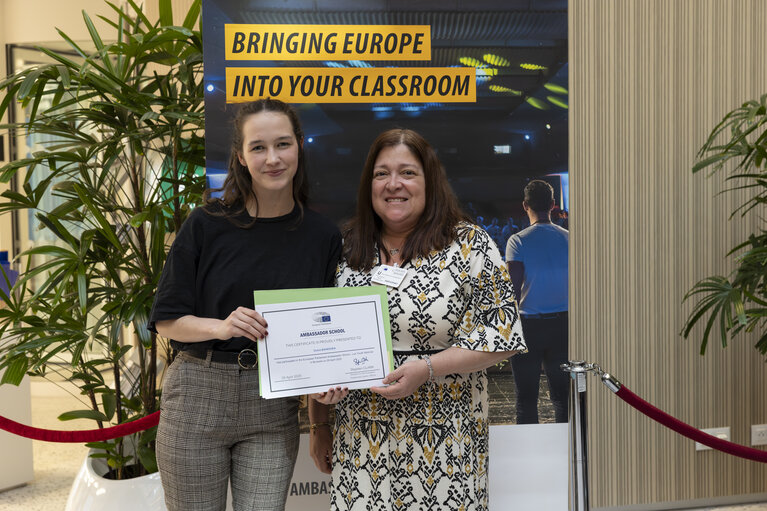 LUX Audience Award 2025 - Youth Seminar with European Parliament Ambassador School teachers and students