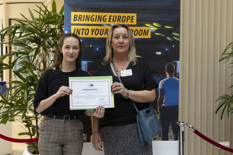 Photo 18 : LUX Audience Award 2025 - Youth Seminar with European Parliament Ambassador School teachers and students